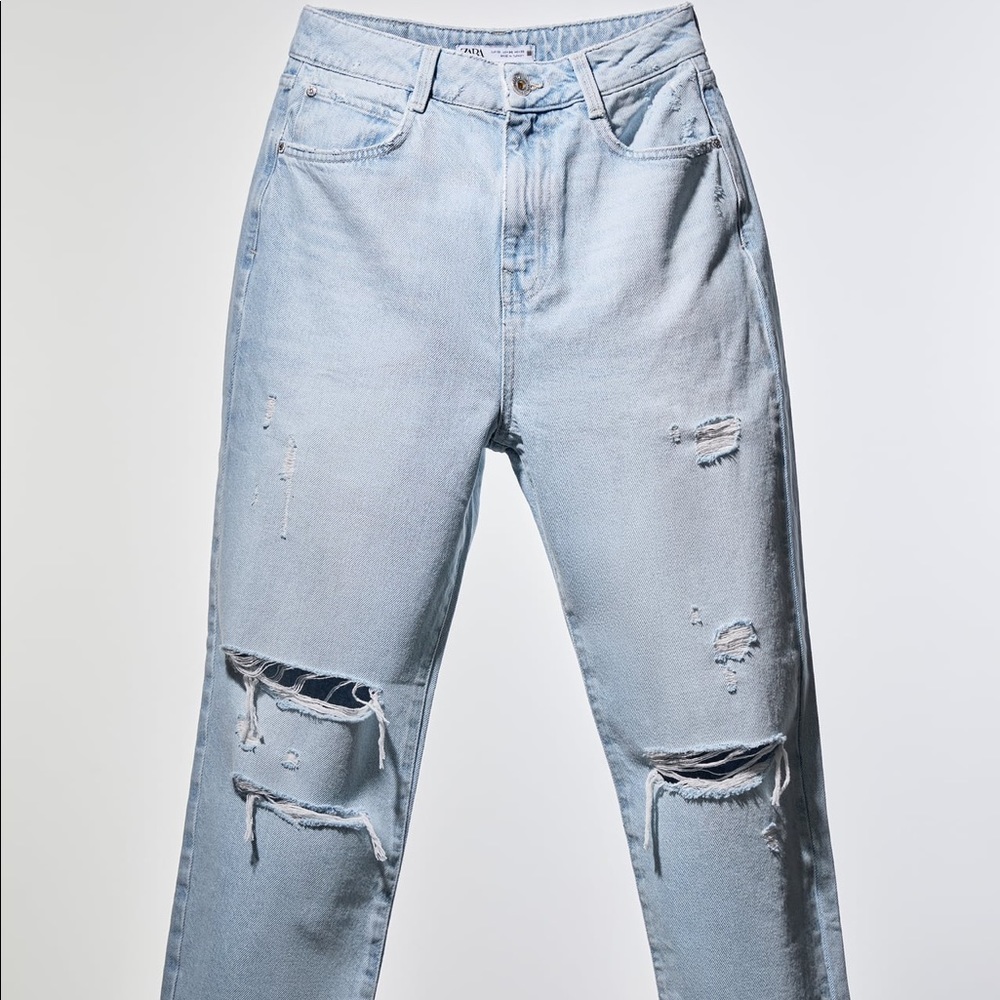 Zara mom jeans
